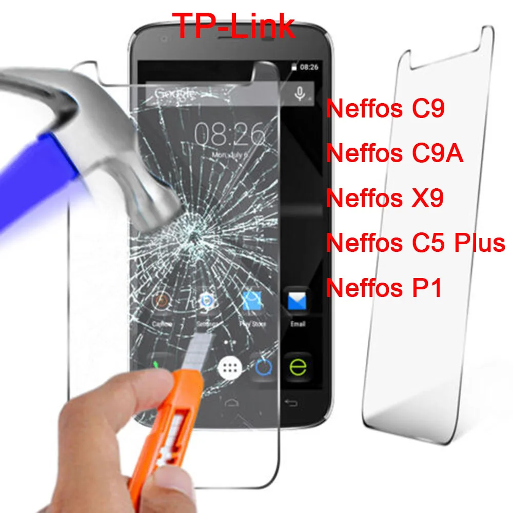 

TP-Link Neffos C9 C9A Tempered Glass TP-Link Neffos X9 Screen Protector Protective Film On TP-Link Neffos C5 PLUS P1