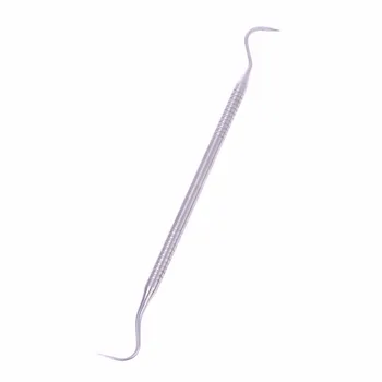

1Pc Dental Probe Mirror Stainless Steel Dentist Tool Explorer Double Hook Tooth 16cm