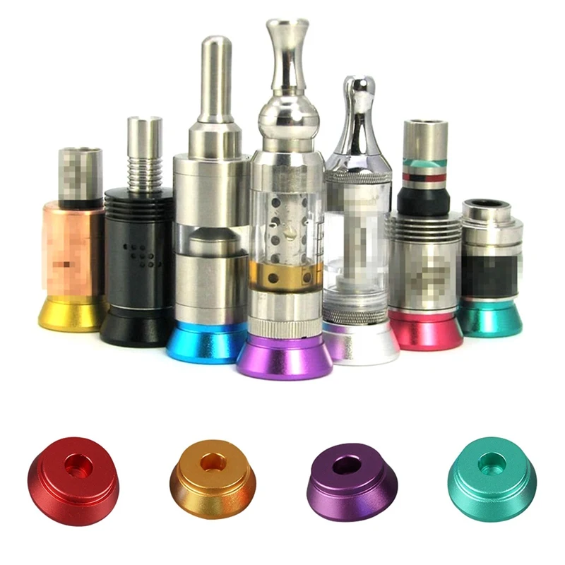 

Vape E Cigarette Accessory For 510 Atomizer VIVI Tank RBA RDA RTA Vape Base Metal 510 Clearomizer Holder