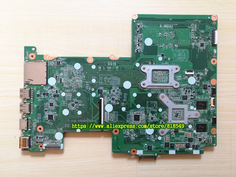 701702 001 501 для HP 15 B 15T b Материнская плата ноутбука с i5 3317 U DA0U36MB6D0 REV:D 630/2G hm77 100%