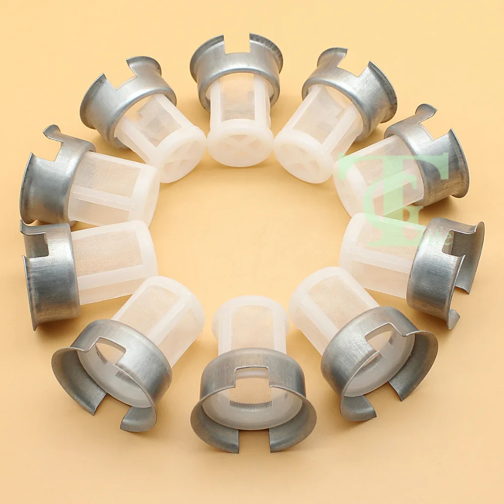 10 шт./лот фильтр для топливного бака фильтр подходит HONDA GX270 GX390 GX340 GX240 188F газовый двигатель запчасти для бензинового генератора