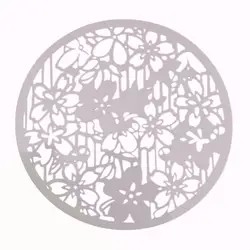 Творческий Круглый цветок Hollow правитель рисунка шаблон для DIY Скрапбукинг шаблон карты Альбом распылением Трафареты Babysbreath