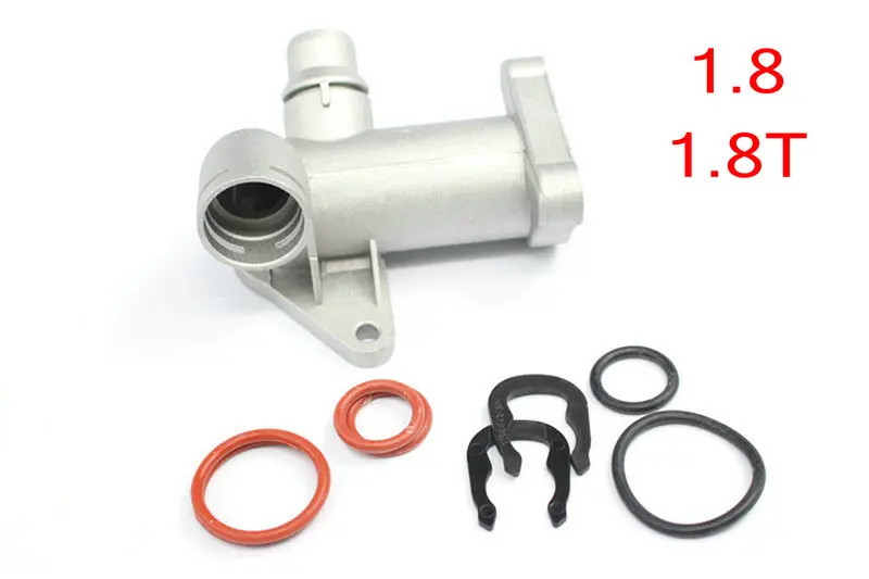 Aplicar para Passat B5 1,8 1,8 T A6 мотор culata agua de cuatro vias sellado forma anillo de plastico aluminio 058 121 132 B