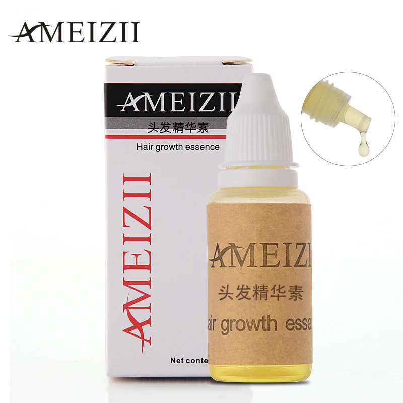 AMEIZII, эссенция для роста волос, жидкость для выпадения волос, 20 мл, густые волосы, быстрая вспышка для роста волос, восстановление роста, пилатория