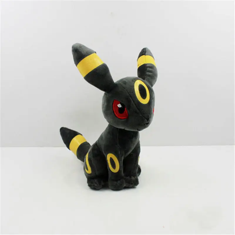 18 стилей " Плюшевые игрушки стоят/сидя Sylveon Umbreon Eevee Espeon Vaporeon Flareon Leafeon чучело плюшевые куклы игрушки - Цвет: Белый