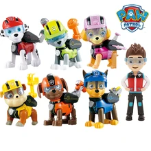 7pcs set Paw Patrol font b Toys b font Dog Can Deformation font b Toy b