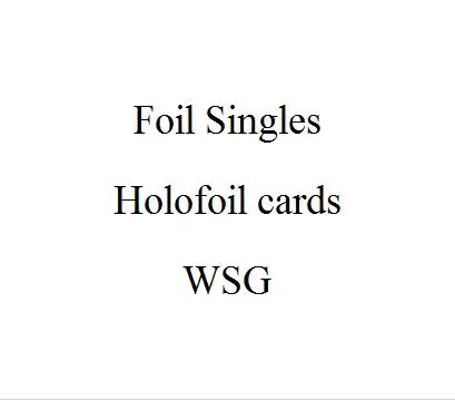Foil proxies