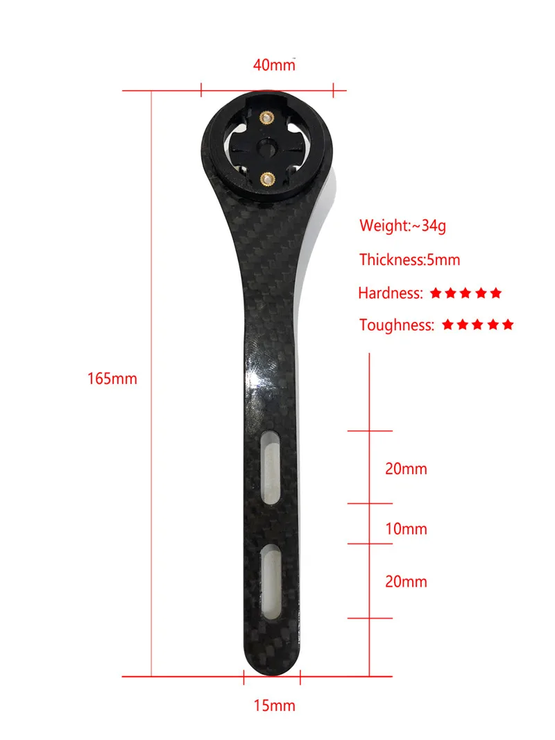 EC90 Bike Computer Mount Road Bicycle Carbon Holder for iGPSPORT Edge Series HandlebarStem Code Table Frame Computer Stand (5)
