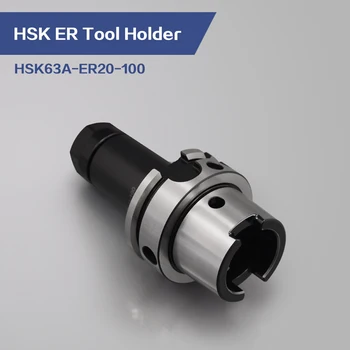 

HSK63A ER20 100 shank ER collect chuck lathe tool holder