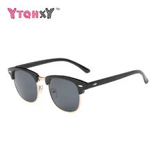 Retro sunglasses men Brand Designer Glasses Mirror ray bain sunglasses women High Quality UV400 Metal Gafas Oculos De Sol 3016