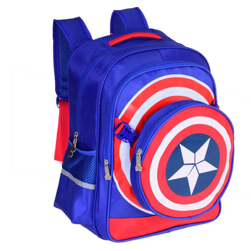 Buy 3PCS Captain America Children School Bags for boy