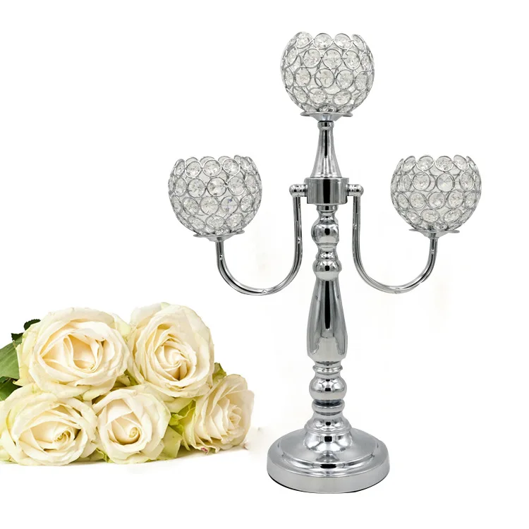 Electroplated Chrome Fashion Candle Holderin Candle Holders from Home