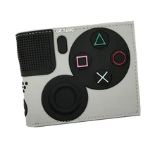 Модный игровой playstation 4 кошелек с карманом для монет ID держатель для карт 3D Touch PVC и PU короткий кошелек для молодых Carteira Masculina