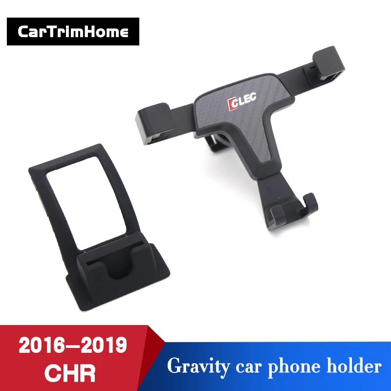 Аксессуары C hr держатель телефона для Toyota CHR 2016 2017 2018 2019 Гравитационный мобильного