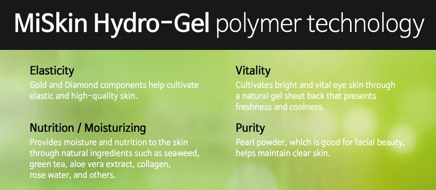 Folhas sob Olho Coreia Miskin Diaforce Ouro Hydrolised Colágeno Gel Olho Remendo 60 Anti Rugas Removedor Círculo Escuro 4 Beleza e saúde