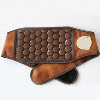 

Hexagonal Germanium Stone Heat Waist Massage Belt Best Gift For Parents 2017