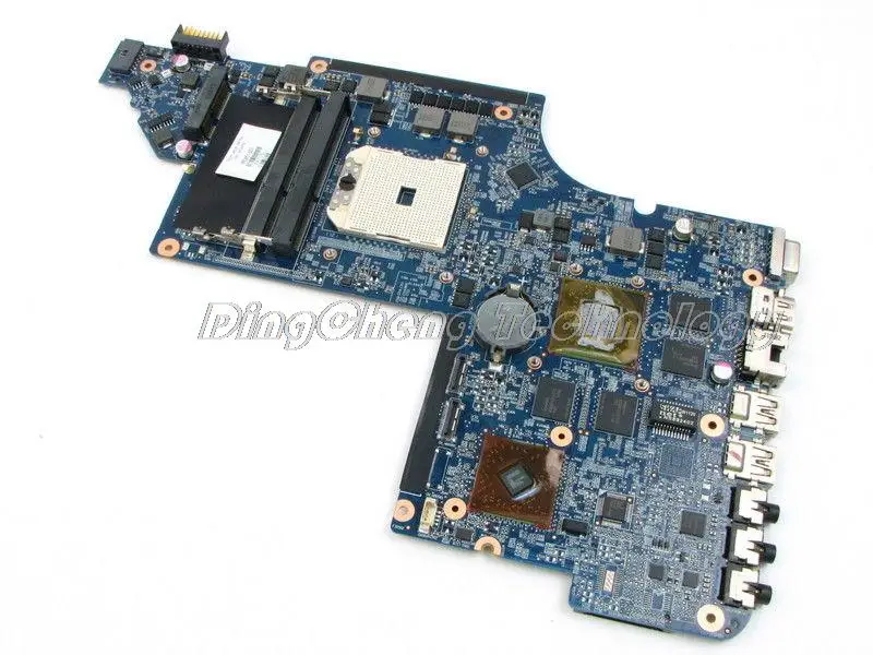 Материнская плата для ноутбука hp DV6 6000 650851 001 с 8 видеочипами HD6750/1G