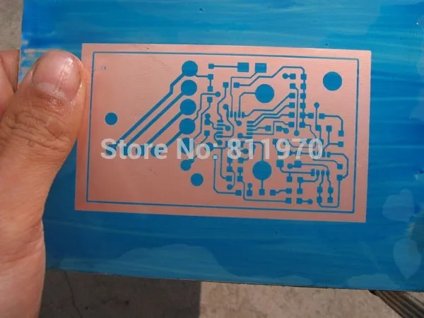 100 г Photoresist анти-травление синие чернила краски для DIY PCB сухой замена пленки