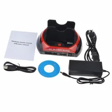 มัลติฟังก์ชั่น HDD Docking Station USB 2.0 2.5/3.5 นิ้ว IDE SATA HDD External HDD Hard Disk Drive Enclosure card Reader(China)