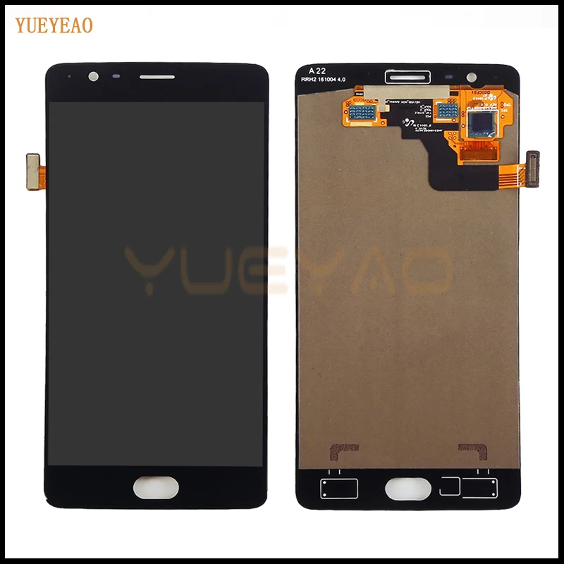 

YUEYAO LCD Screen For Oneplus A3010 3T LCD Display Touch Screen Digitizer Assembly For 5.5"OnePlus 3T LCD Replacement Part