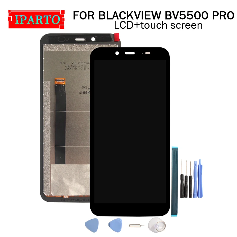 

5.5 inch BLACKVIEW BV5500 PRO LCD Display+Touch Screen Digitizer Assembly 100% Original LCD+Touch Digitizer for BV5500 PRO