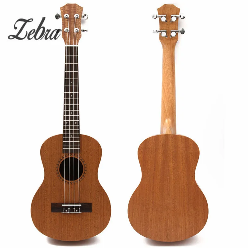 

Zebra 26 Inch 4 Strings Sapele Alto Hawaii Ukulele Uke 18 Frets Concert Tenor Acoustic Guitar For Musical Instruments Lover