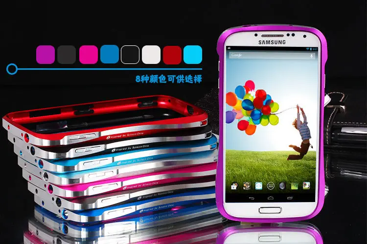 Promotional Double Color Deff DRACO Cleave Aluminium Bumper Case for Samsung s4 i9500 With Retail Package |