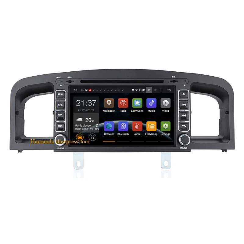 2G+ 16G четырехъядерный Android 6,0 HD 2din " автомобильный DVD навигатор мультимедиа авторадио стерео головное устройство для Lifan 620 Solano с Wifi BT