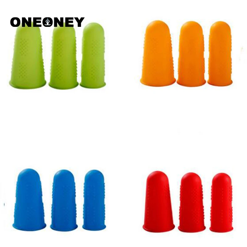 Oneoney 5 шт./компл. Силиконовый протектор для пальцев устойчивый к высоким