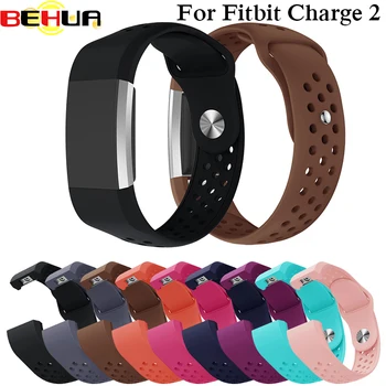 

Colorful Band for Fitbit Charge 2 Sport Silicone Bands wrist Strap For Fitbit Charge2 Bracelet Wristband Smart Watch Accessories