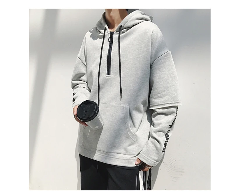 atchwork Harajuku Mens Hoodies Hip Hop Streetwear   (15)