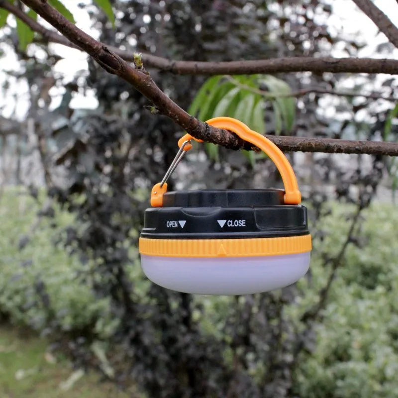 YUPARD Tent Camping lantern Portable flashlight Brightness LED mini Lantern free shipping for 3AAA battery fishing outdoor sport |