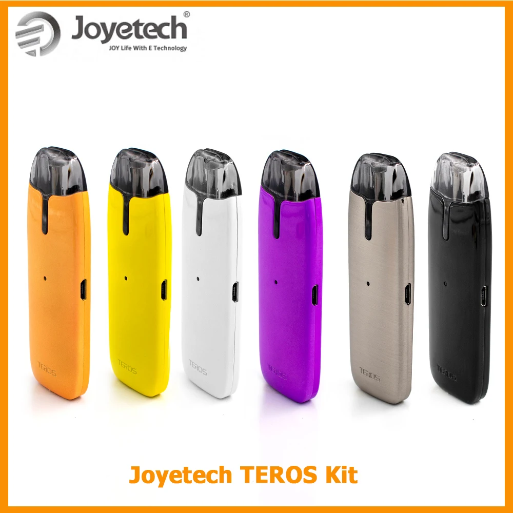 Новый! Оригинальный Joyetech TEROS Pod системный комплект встроенный аккумулятор 480 мАч с емкостью 2 мл TC/PC типа Vape электронная сигарета