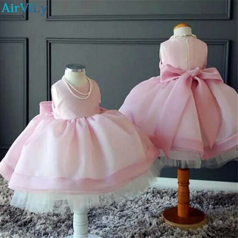 Vestido Infantil High Quality Girl Lace Princess Dress With Big Bow Kids Wedding Infants Bridesmaid Clothes Summer Vestidos Vestido Infantil High Quality Girl Lace Princess Dress With Big Bow Kids Wedding Infants Bridesmaid Clothes Summer Vestidos