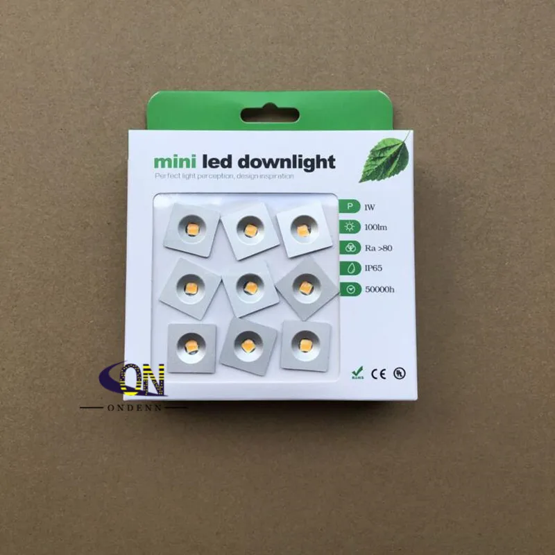 US $23.15 ONDENN Waterproof MINI LED Downlight 1W LED Spotlight Warm Cool White DC12V 1W Spot Light For Bedroom Cabinet Showcase Lighting