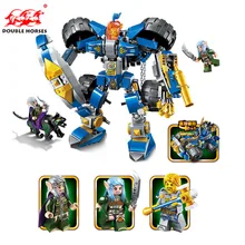font b lepin b font Knight glory war series mecha assembled block children intelligence toy