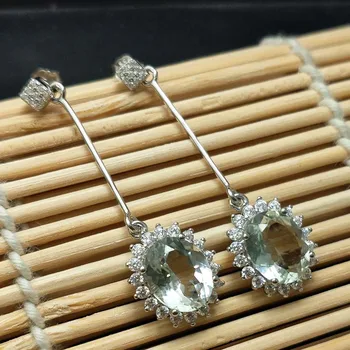 

FLZB , 2018 Hot Fashion Silver Dangle Earrings for Women Designer Jewelry Big Statement Earrings Wholesale Earring