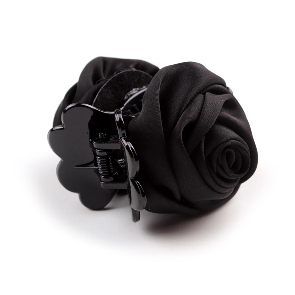 1 PC Fashion Hair Clip Rose Hair Claws Clips Accessories For Women Girls Hair Crab Clamp Hairpin Headwear Styling Accessories