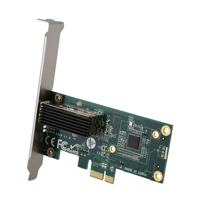 Сетевая карта для Intel I210 чип 1G Gigabit Ethernet/сетевой карты (NIC), один RJ45 Порты и разъёмы PCI Express 2,1X1