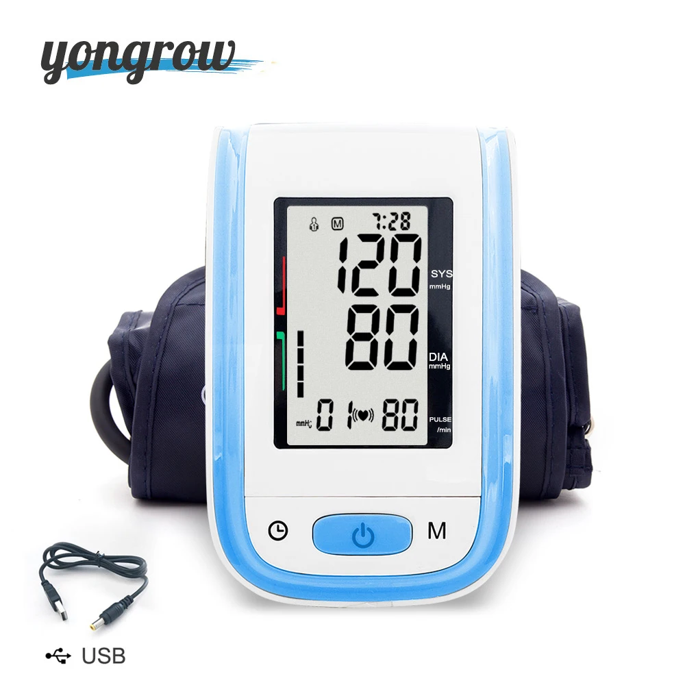 

Yongrow 2017 New Arrival Arm Blood Pressure Monitor Upper Cuff Arm Digital Blood Pressure Monitor Hight Blood Pressure Monitor