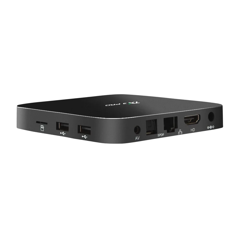 ТВ приставка TX3 Pro S905W четырехъядерный Смарт Android 7 1 ГБ ОЗУ 8 Гб ПЗУ HDMI 4K приемник