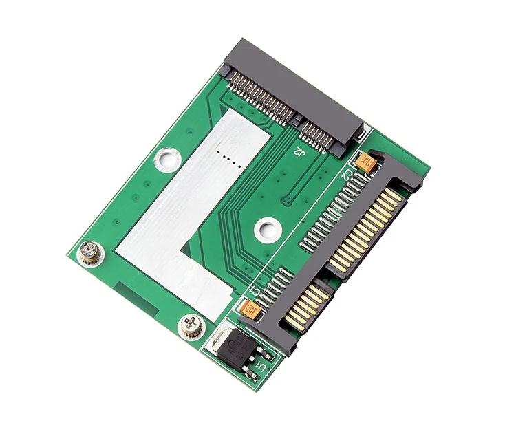 10 шт./лот 5 см половина высоты mSATA Mini PCI-e SSD до 2.5in SATA3 конвертер адаптер карта |