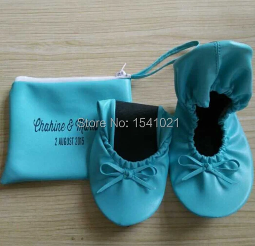 wedding gold blue shoes rollable