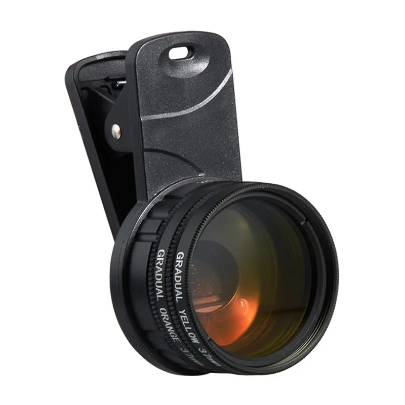 

Fish Tank Aquarium Coral Reef Magic Lens Phone Camera Filters Lens + 1 Macro Lens Fish Aquatic Terrarium Accessories Black