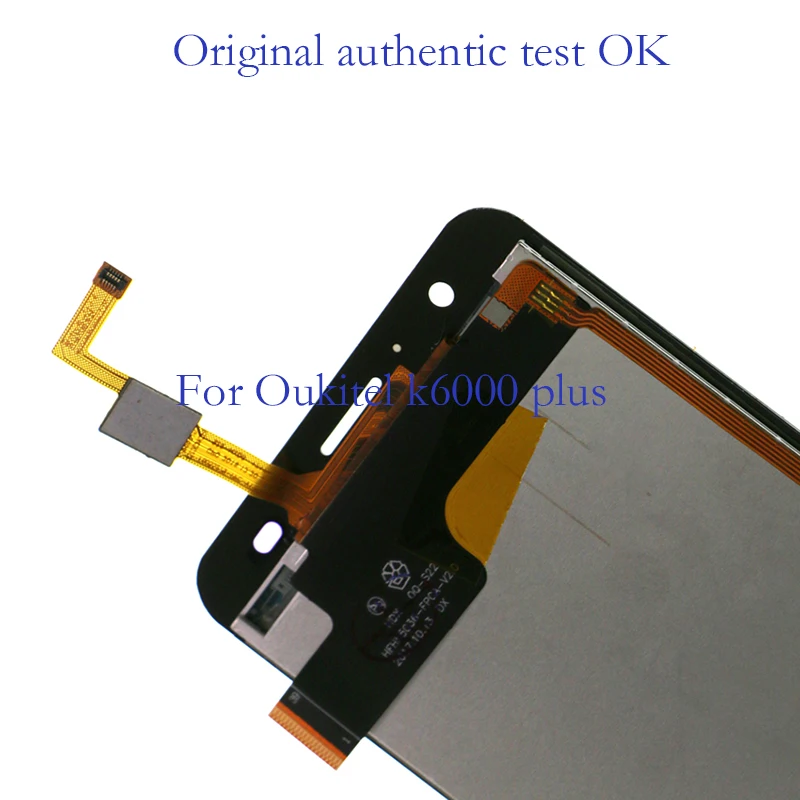 

100% New Original LCD 5.5" Screen Digitizer Kit Replacement Free Shipping for Oukitel K6000 Plus Display and Touch Screen