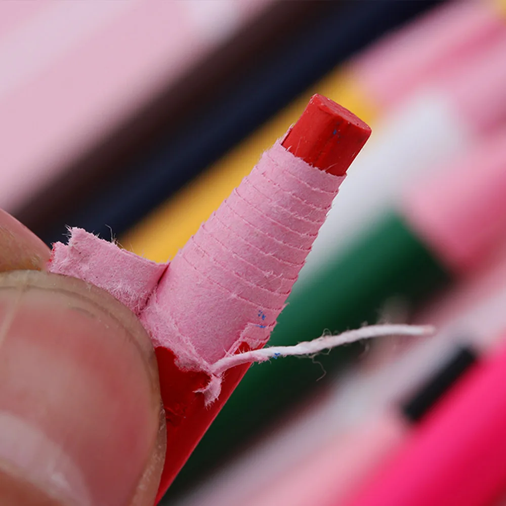 Peel Markers 1PCS Peel off Marker Grease Pencil Colored Crayon Pen Paper Roll Wax Pencil For Metal Glass Fabric Art Supplies