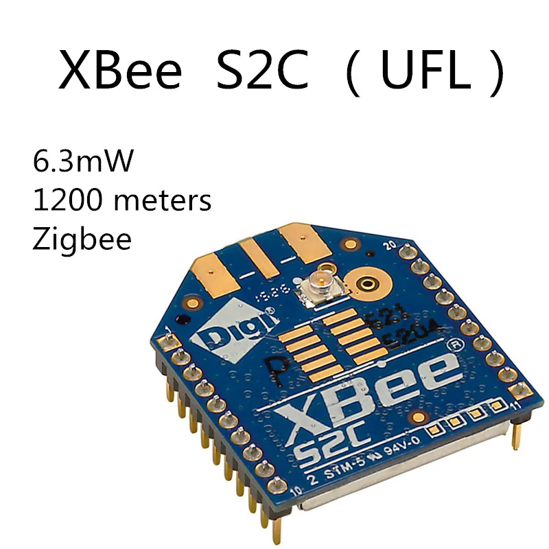 XBee PRO 900HP S3B XBee PRO S1 S2 S2C Zigbee беспроводной модуль USB адаптер xbee backplane - Цвет: XBee S2C