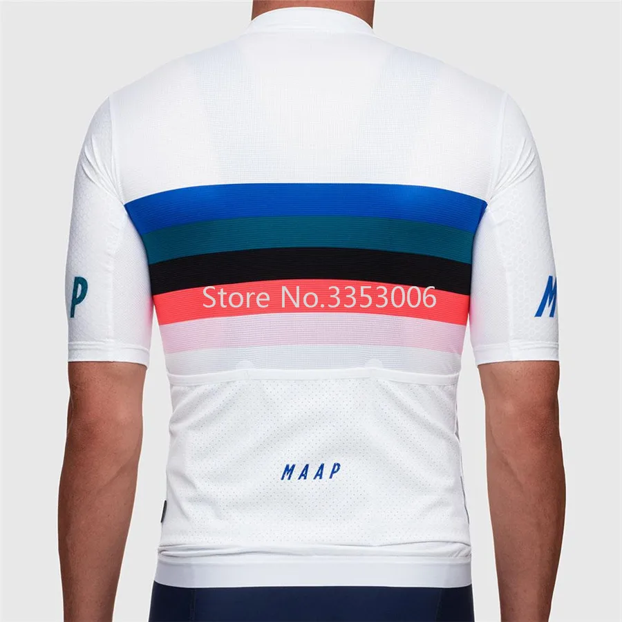 MAAP WORLDS PRO HEX JERSEY WHITE MEN2