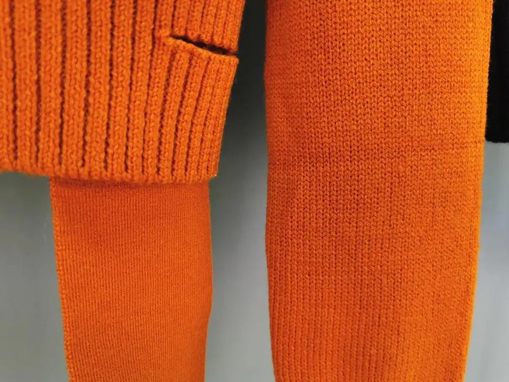 Высококачественный Женский Повседневный шерстяной свитер 2 цвета ddxgz2