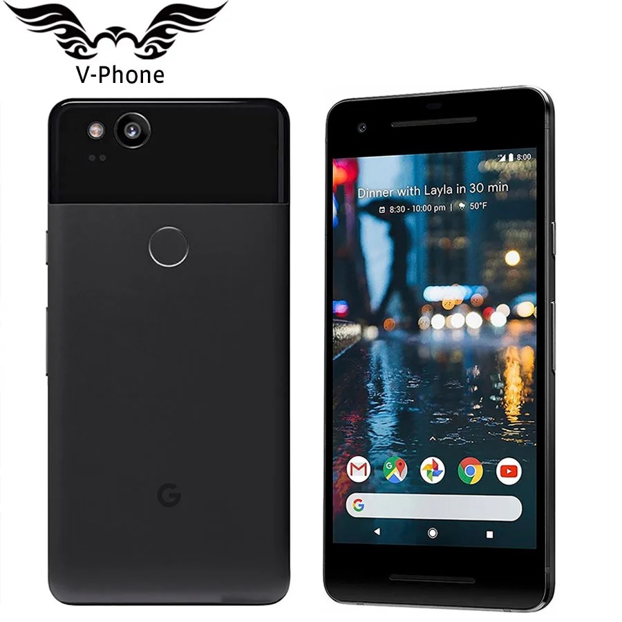 Brand New 5.0'' EU Version Google Pixel 2 128GB Smartphone Snapdragon 835 Octa Core 4GB RAM 64GB Fingerprint 4G LTE Mobile phone